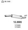 FIAT 1379866 Front Silencer